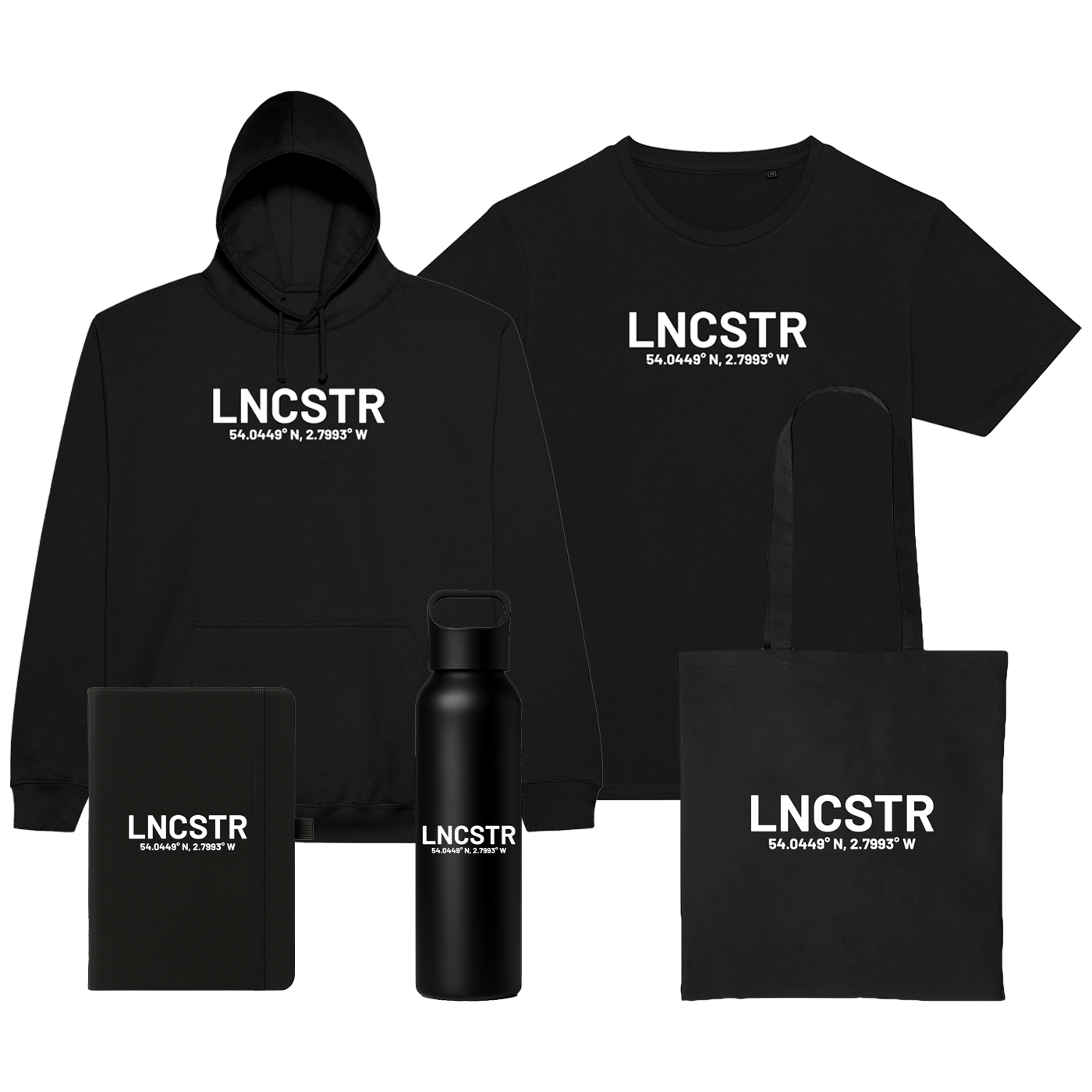 LUSU Lancaster Coordinates All Black Everything Bundle