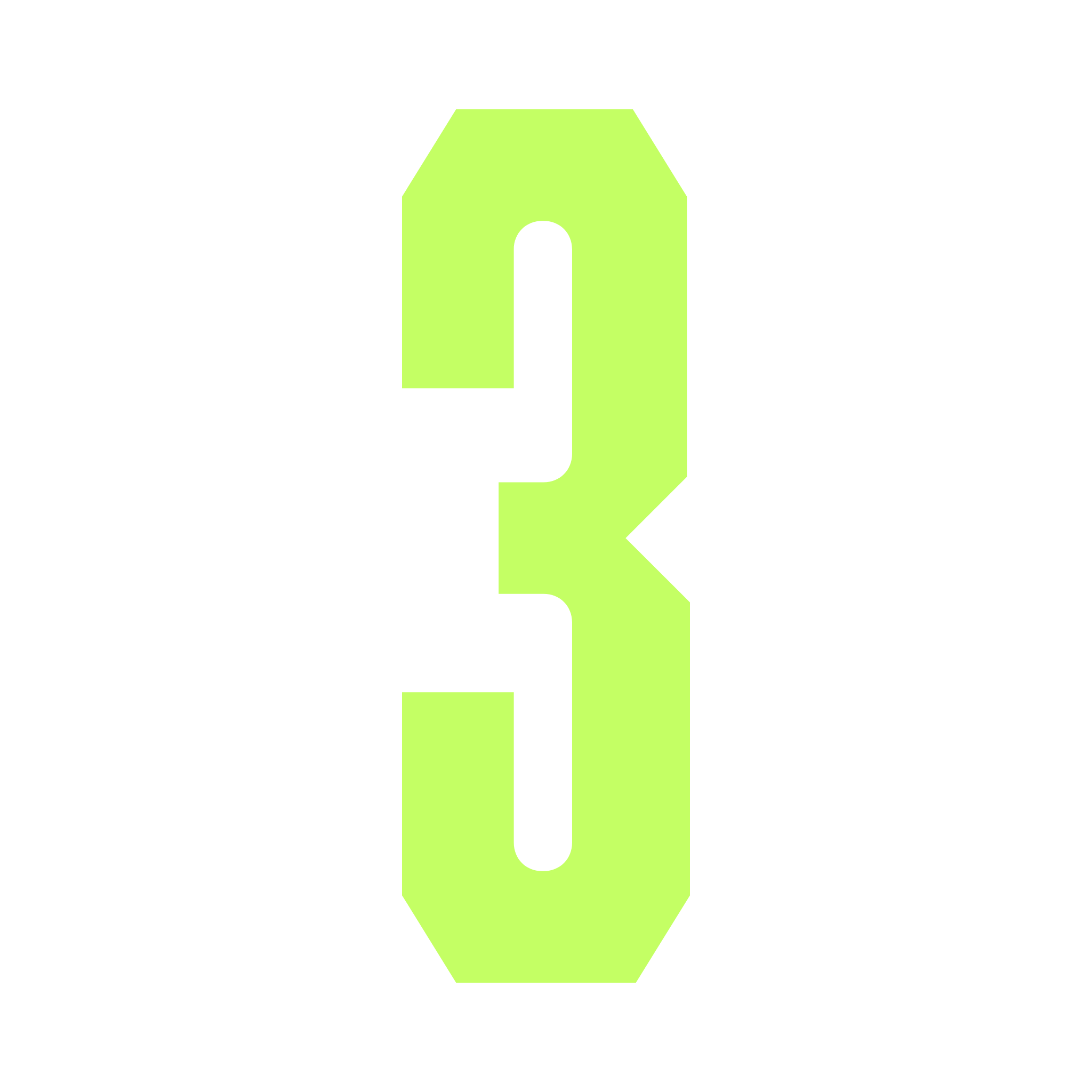 Lime Number 3 - 2.5cm