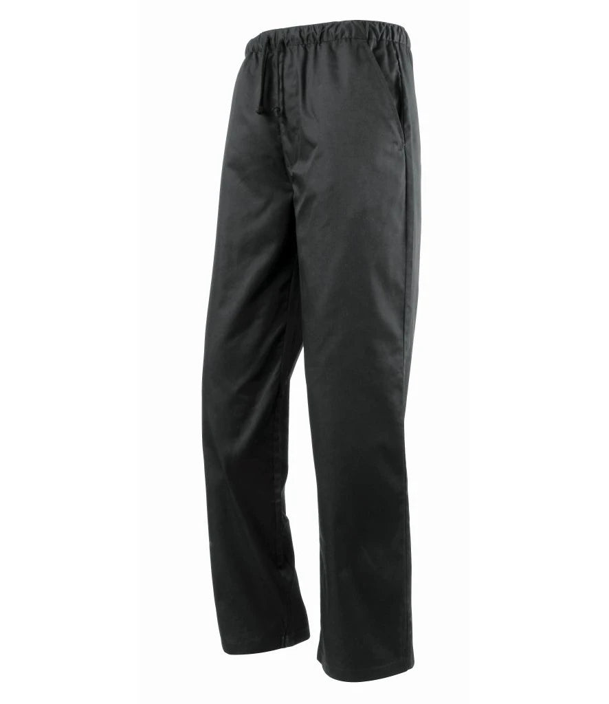 Pack of 8 - Chef's Black Trousers