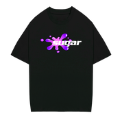 The Sugar House Splat Oversize Tee Purple