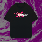 The Sugar House Splat Oversize Tee Pink