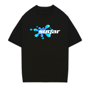 The Sugar House Splat Oversize Tee Blue