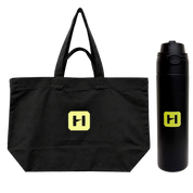 The Hybrid Games Tote Bag + Bottle Bundle